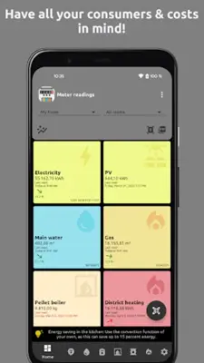 Meter readings | Read, save android App screenshot 7
